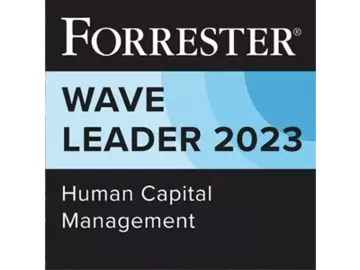 Forrester Wave Leader 2023 Human Capital Management Award image